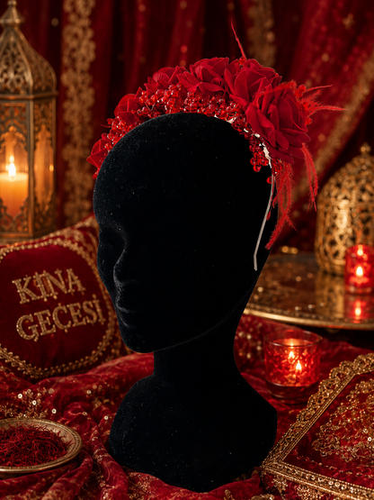 Couronne de tête "Gül"